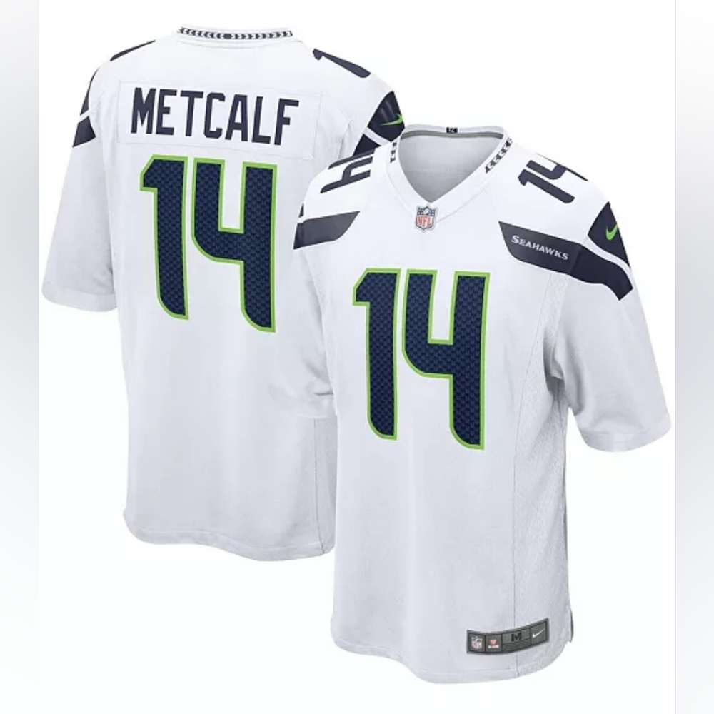 Men's Seattle Seahawks Game Jersey -Metcalf